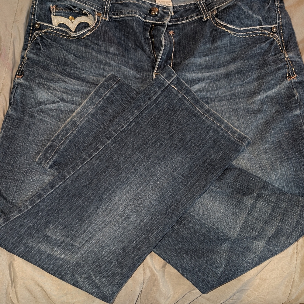 Hydraulics Dark Blue Boot Cut Jeans